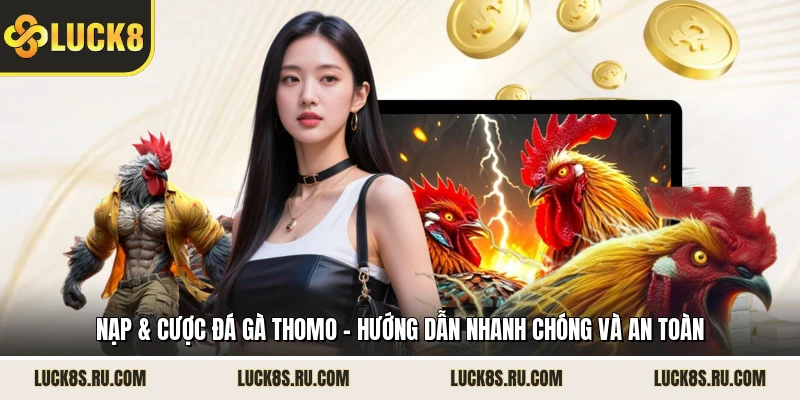 Nạp & Cược Đá Gà Thomo - Hướng Dẫn Nhanh Chóng Và An Toàn
